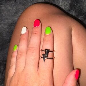 Kendra Scott Silver Geometric Ring